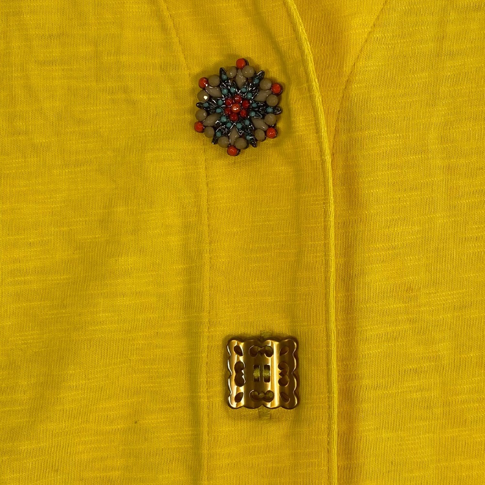 Soft Surroundings Danielle Button Down Sleeveless… - image 5